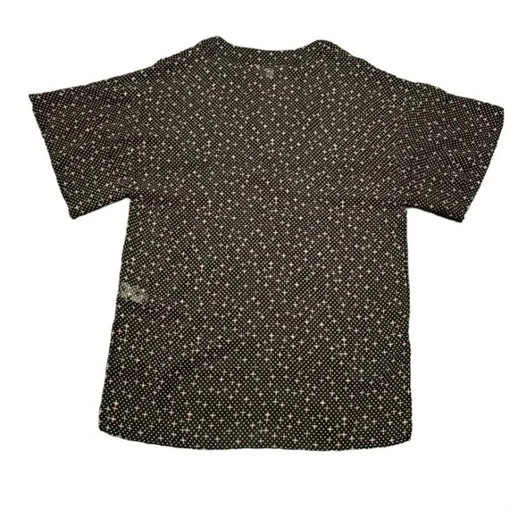 CAbi Sheer Blouse/Shirt - Size XS - Black/Pink Polka Dots - Picture 2 of 4